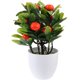 thumbnail image 1 of Árbol frutal artificial en maceta realista, simulación de mesa, decoración de plantas frutales, planta artificial en maceta, 1 of 8