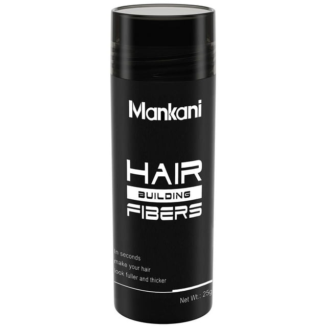 Mankani Hair Building Fiber, Black 25gm, Easy to Use Lose Hair Building