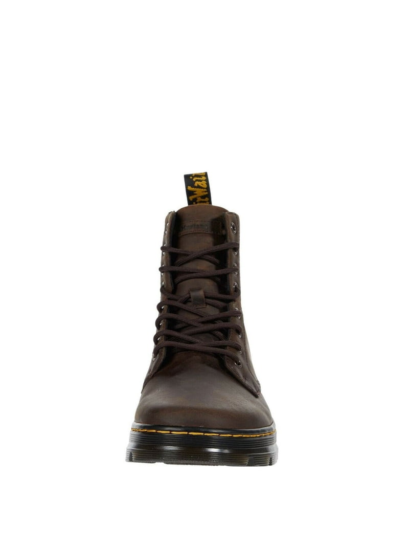 Dr. Martens Combs Leather 8 Eye Boots Shoes Combat in Crazy  display picture 1