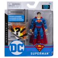 thumbnail image 4 of DC Comics, 4-Inch SUPERMAN Action Figure with 3 Mystery Accessories, Adventure 1, 4 of 7
