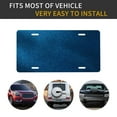 thumbnail image 5 of Easygdp Deep Blue Glitter License Plate Car Front License Plate Car Decoration Car Accessories Front Tag Plate Standard Size, 5 of 8