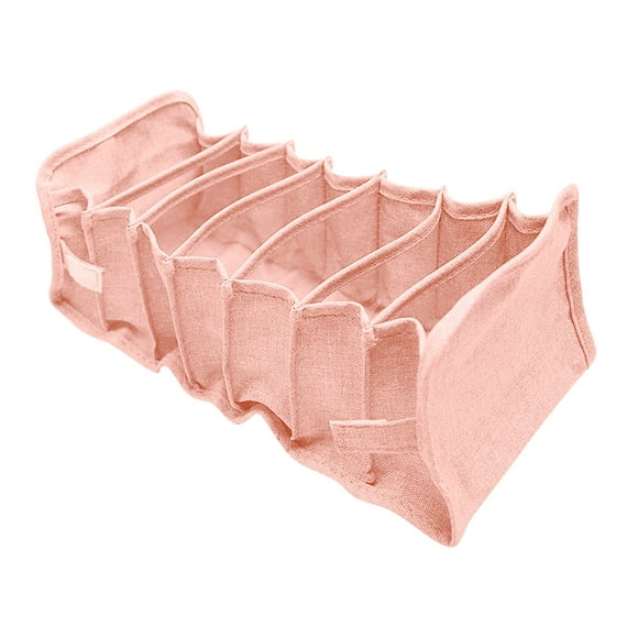 Boîte de Rangement Pliable pour sous-Vêtements, Soutien-Gorge, Culottes, Chaussettes, Organisateur de Rangement en Tissu, Rangement de Literie, Organisateur de Placard, Sac de Rangement Pliable avec Cordon de Serrage, Rangement de Couette, Rangement de Couverture