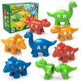 thumbnail image 1 of Learning Toys Edumoteso Dinosaur Alphabet 26 unidades para niños mayores de 18 millones, 1 of 7