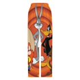 thumbnail image 4 of Looney Tunes Cartoons Pajama Pants Sleep Pants Soft Elastic Waist PJ Bottoms Lounge Pants, 4 of 7