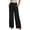 Black, variant on Sundazz Wide Leg Pants for Women Summer Smocked Waisted Palazzo Pants Baggy Flowy Trousers, XS-XL