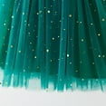 thumbnail image 6 of IVEYRTF Girls Christmas Dress Star Cake Tutu Princess Net Layered Puffy Dresses Flying Sleeve Party Holiday Formal Wear Elegant Outfit for Birthday Celebration Pageant(Green#4,0-6 Months), 6 of 9