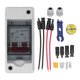 thumbnail image 1 of Solar Photovoltaic Disconnect Switch with IP65 Waterproof Distribution Box Mini Circuit Breaker Combiner Box DC500V 32A, 1 of 1