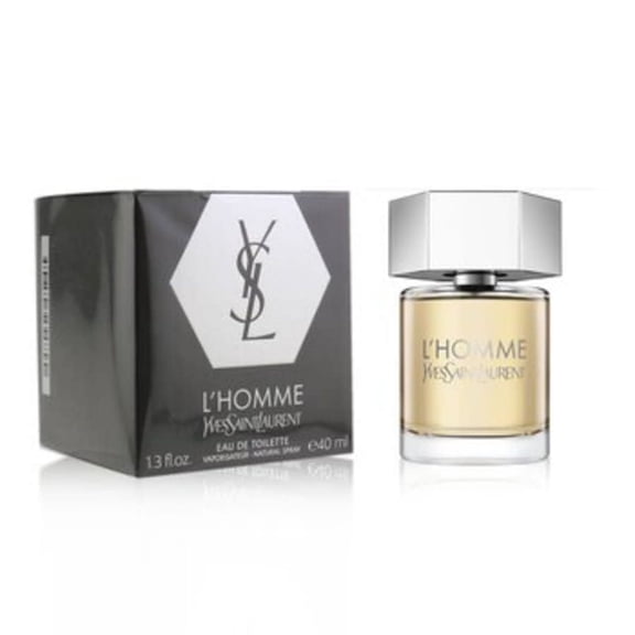 Yves Saint Laurent L'Homme Eau de Toilette, Perfume for Men, 1.3 Oz Spray