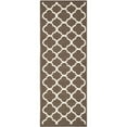 thumbnail image 2 of Safavieh Dhurries Brown Contemporary Rug - 3' x 5', 2 of 4