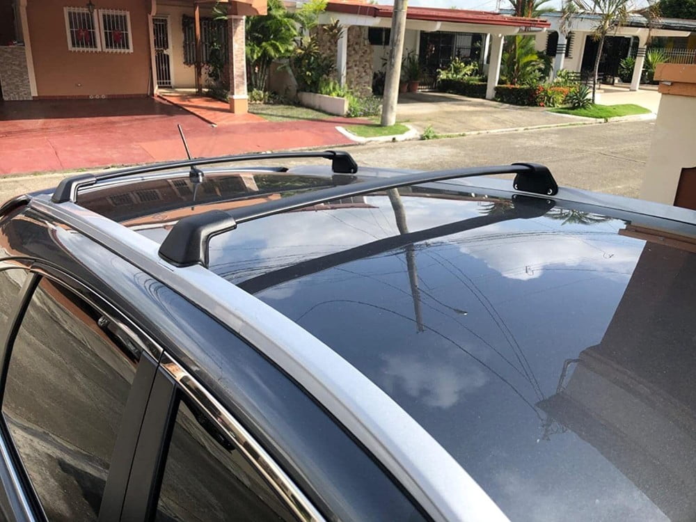 4Pcs Roof Rack for 2012-2016 Honda CRV Cross Bars + Side Rails Luggage Carrier