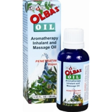 Olbas Aromatherapy Massage Oil & Inhalant 0.95 oz (Pack of 4)