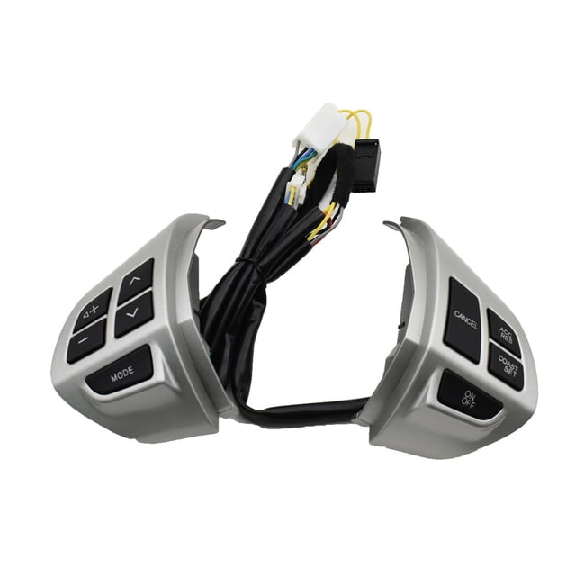Tholdsy Accesorio para interruptor de botón de volante, cubiertas de control multifuncionales universales, interruptores de crucero, botones, Videojuegos y accesorios
