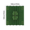 thumbnail image 3 of Chmadoxn Décorations de la Saint-Patrick, Rideau de Douche Imperméable Rideaux Décoration de Salle de Bain Rideau de Douche Rideaux en Polyester Accessoires de Salle de Bain Rideau de Douche en Polyester, 3 of 6
