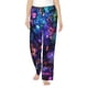 thumbnail image 1 of Fotbe Magic Colorful Forest Leaves Pantalones de Pijama para Mujer, Pantalones de Dormir, Pantalones Pj con Cordón y Bolsillos-XX-Large, 1 of 6