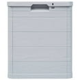 thumbnail image 5 of vidaXL Coffre de Rangement de Jardin 90 L Gris Clair, 5 of 5