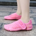 thumbnail image 5 of Water Shoes for Kids Athletic Hiking Water Shoes Girls Slip On Boys Barefoot Water Shoes for Swim Pool Beach Surf Pink 28, 5 of 7