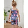 thumbnail image 5 of Leotards for Girls Gymnastics Toddler Kids Tumbling Outfits Biketards Unitards Colorful Dinosaur, 5 of 6