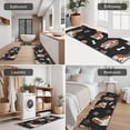 thumbnail image 5 of Basset Hounds with Bones and Presents Kitchen Rugs Sets Of 3,Kitchen Runner Rugs Non Skid Washable,Decorative Kitchen Floor Mats for Kitchen,Sink,Laundry,17"x30"+ 17"x47" + 17"x59", 5 of 6