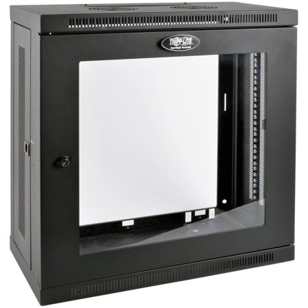 UPC: 0037332187314 | Tripp Lite by Eaton SmartRack 12U Very Low-Profile Patch-Depth Wall-Mount Small Rack Enclosure Clear Acrylic Window