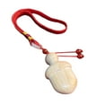 thumbnail image 2 of Adorno pequeño de madera de durazno para puerta, bolso y llavero. Estilo C 5cmx3cm, 2 of 9