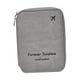 thumbnail image 1 of Funda protectora ligera para pasaporte, ideal para viajes, desplazamientos y compras. Gris, 1 of 8