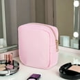 thumbnail image 6 of Unique Bargains Women Waterproof Makeup Bag for Business Travel Vacation Gym Light Pink, 6 of 6
