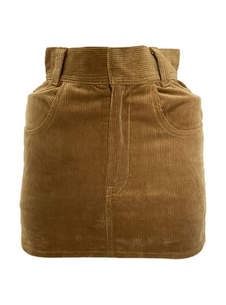 Corduroy Mini Skirt