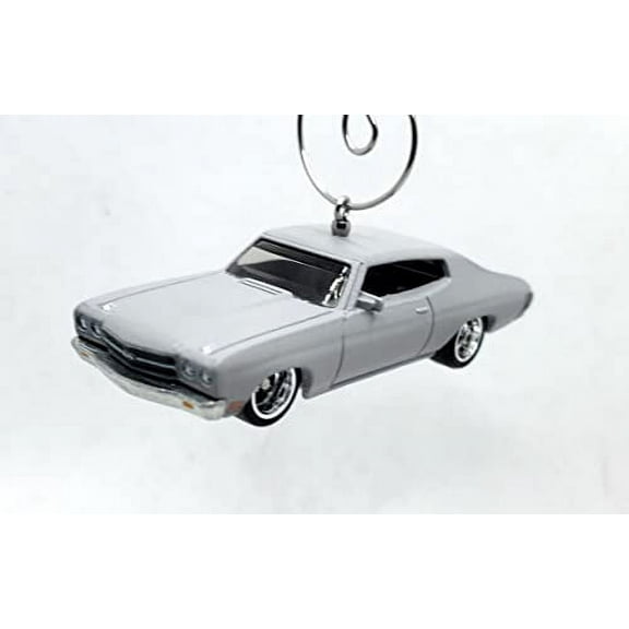 Christmas Ornament for 1970 Chevy Chevelle SS Matte Gray