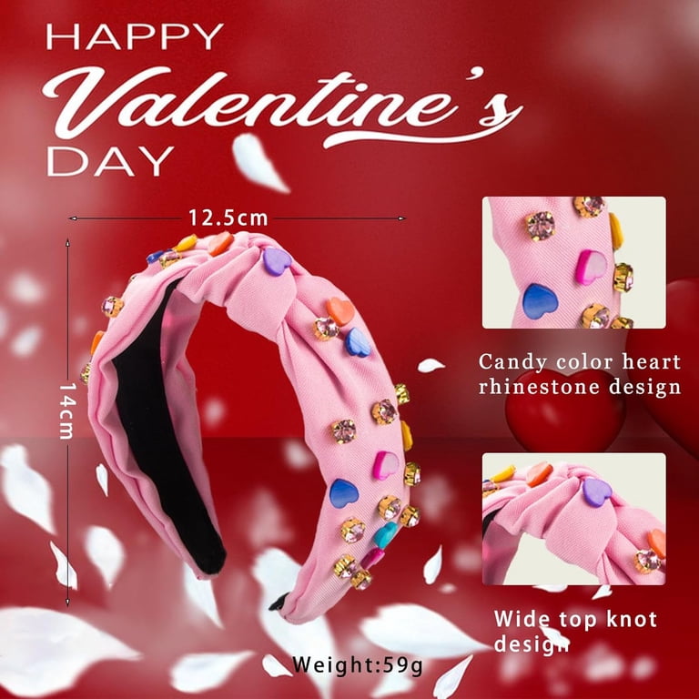 NWT 3pc Valentine’s Day Headbands Jeweled Set, AVAILABLE IN MULTI COLORS 71n0GxQG-7L._AC_UF350,  main image 4