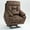 4 Motor-Brown, variant on SYNGAR Electric Lift Recliner Chair with Heat and Massage, Oversized Recliner with Hidden Cup Holder for Living Room, Single Recliner Sofa with 26" Width Seat, Easy Assembly, Light Brown