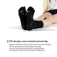 thumbnail image 3 of Women's Pilates Yoga Socks - Five-Toe Non-Slip Grip Socks for Yoga, Barre, Hospital & Barefoot Activities - 3 Pairs, 3 of 7