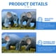 thumbnail image 4 of 10pcs mini figura decoración elefante de elefante, 4 of 5