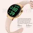 thumbnail image 5 of FYHALE Android Smart Watch New Bluetooth Call for Women's Health Temperature NFC Smartwatch, 5 of 6