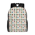 thumbnail image 1 of Fotbe Cartoon Insects Mochila de Viaje para Laptop, Mochila Ejecutiva Delgada y Resistente 15.6", 1 of 8