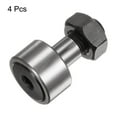 thumbnail image 3 of Uxcell 4pcs CF22 Cam Follower KR22 Needle Roller Bearing M10x1.25mm 10mm Roller Dia Miniature Track Roller Bearings, 3 of 6