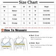 thumbnail image 3 of fatyb Women's Floral Lace Wireless Bras Full Coverage Everyday Bras Smooth Back Padded Bras for Women, 3 of 5