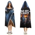 thumbnail image 3 of Dead by Daylight DBD Wearable Blanket Cloak Arctic Velvet Hooded Blanket Soft Fuzzy Hoodie Blanket Cape for Adults Kids 50"x60", 3 of 8