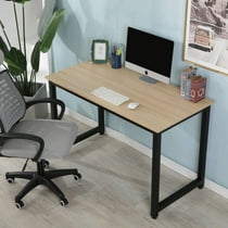 Writing Desk 47 Modern Wooden Computer Table For Home Heavy