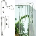 thumbnail image 3 of Acuario de vidrio con tubería de lirio, entrada y salida, skimmer ajustable, conector plantado 17 mm, 3 of 8