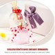 thumbnail image 3 of KAKOWELY 3 rollos de cinta de corazón para San Valentín, cinta para envolver con estampado de corazones amorosos, 3 of 5