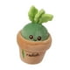 thumbnail image 3 of Llavero de peluche de zanahoria con colgante de rábano relleno, verdura suave para jugar verde, 3 of 9