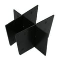 thumbnail image 3 of Center Console Organizer Divider, Armrest Storage Box Divider Wallets Coins Holder ABS Black 3Pcs/Set Antirolling  Easy Access  For Car, 3 of 8