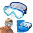 thumbnail image 1 of Gafas de natación RUIGAO para niños de 6 a 14 años, máscara de buceo antivaho UV, 1 of 6