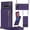 Purple, variant on Crossbody Wallet Case for Samsung Galaxy S10 Plus with Card Holders RFID Shockproof Cover, Back Magnetic Flip Kickstand Zipper Slot Case, PU Leather Cover Handbag Shoulder Strap Phone Case,Black