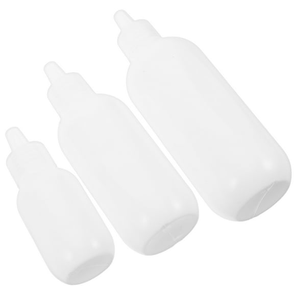 GOOHOCHY  3 Pcs Travel Squeeze Bottle Applicator for Hair Bottled