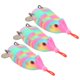 thumbnail image 4 of 3 unids/set Señuelos de pesca artificiales cebo suave de pesca modificado Kit de Señuelos de plástico Set6 #, 4 of 10