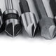 thumbnail image 2 of Juego de brocas avellanadoras industriales, 5 pzs, 5 flautas, fregadero para encimeras, brocas para trabajar la madera, metal, chaflán, cortador de chaflán Ecomeon no, 2 of 6