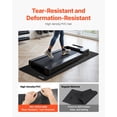 thumbnail image 3 of VEVOR Foldable Walking Pad Treadmill Mat, 1/4" Thick, 24" x 68" Exercise Equipment Mat for Elliptical on Carpet Hardwood Floor, High Density PVC Floor Protector, Waterproof and Non-slip for Home Gym, 3 of 9