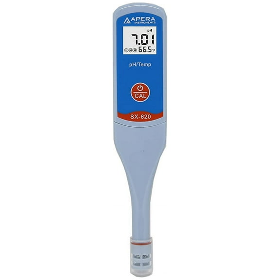Apera Instruments SX620 pH Pen Tester Kit with 0.01 pH Accuracy, 3-Point Auto. Calibration, ATC 0.01 pH (3pt calibration)