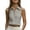 Beige, variant on Tqcoqu Women's Linen Blend Collared V Neck Sleeveless Halter Casual Office Blouse,Beige,Women's S-XXXL